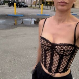 Gucci GG bustier top